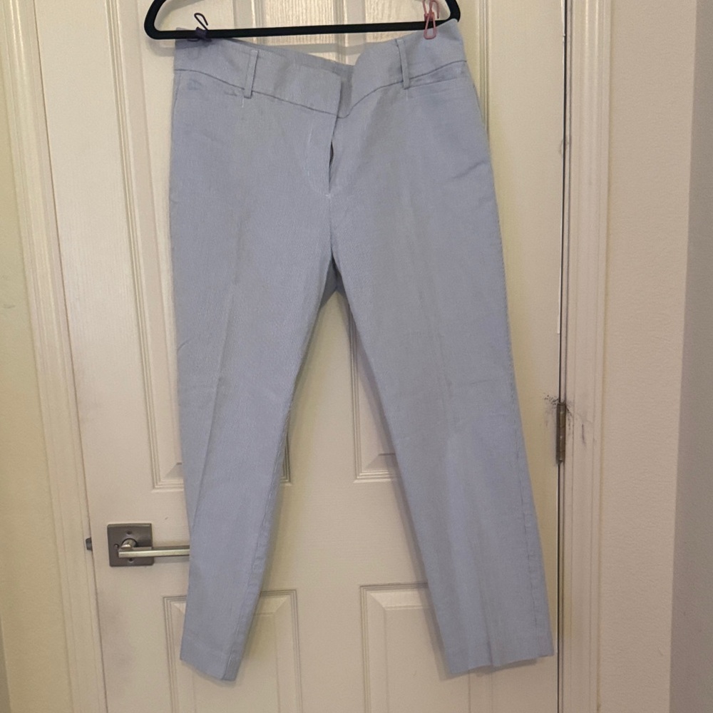 LOFT Sky Blue Straight Leg Pants
